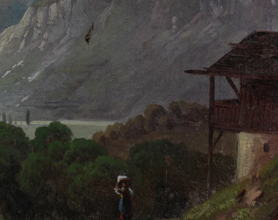 Alpine landscape.