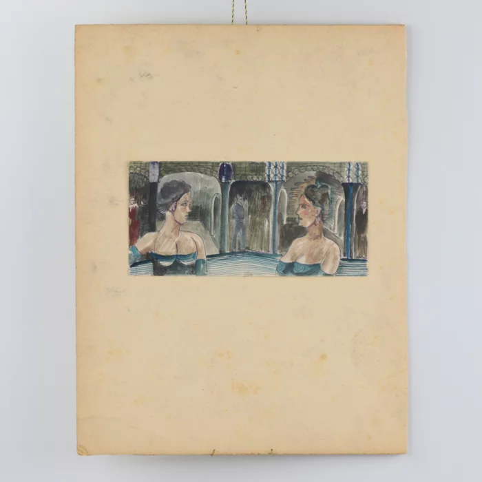 A. Zardinsh. Deux jeunes filles. Une rencontre.