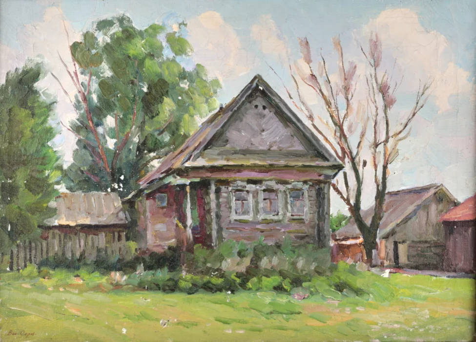 Étudiez Summer Day. Serov Vasily Vasilievich (1911 - 1992). 1973 g. 
