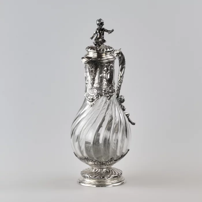 Cruche à vin en argent exquise au pouvoir de Louis XV.