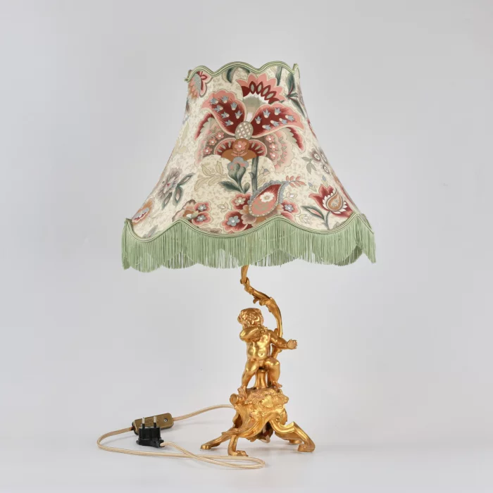 Pair of Putti table lamps 
