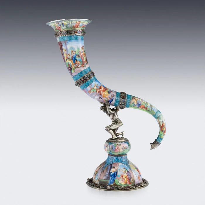 19th century HORN, VIENNA, 1890
