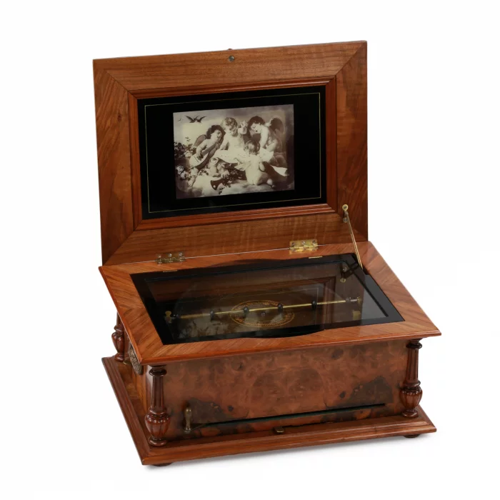 DISC MUSIC BOX. GERMANY, LATE 19TH CENTURY