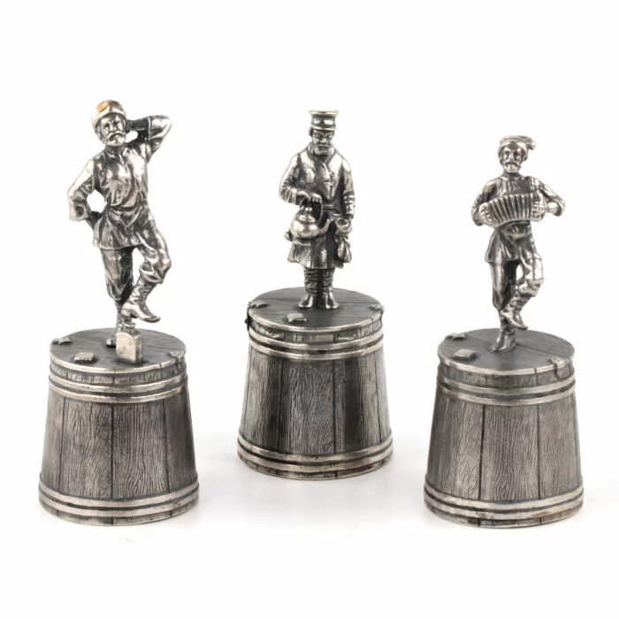 Ensemble de verres en argent 