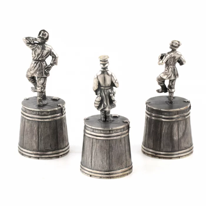 Ensemble de verres en argent 
