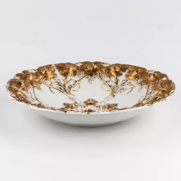 Plat decoratif Meissen.