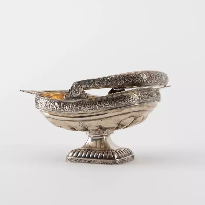 RUSSIAN SILVER EMPIRE STYLE BONBONNIÈRE. THOMAS SOHKA. ST PETERSBURG, 1837