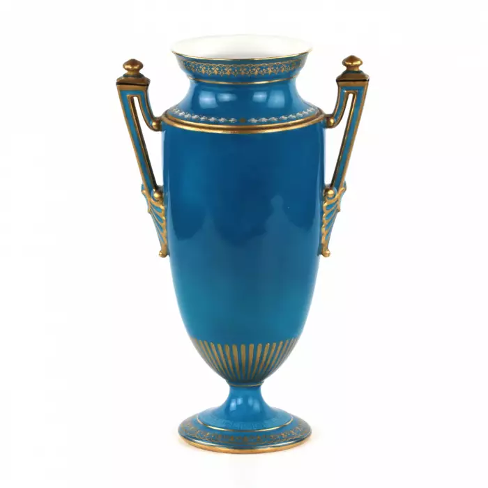 Vase peint. Manufacture imperiale de porcelaine 1881-1894 