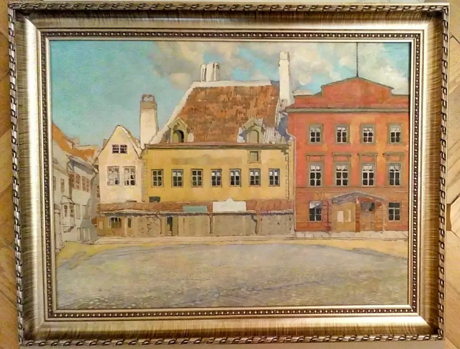 Revel. Town Hall Square. Alexander Yakovlevich Kramarev (1886-1975)