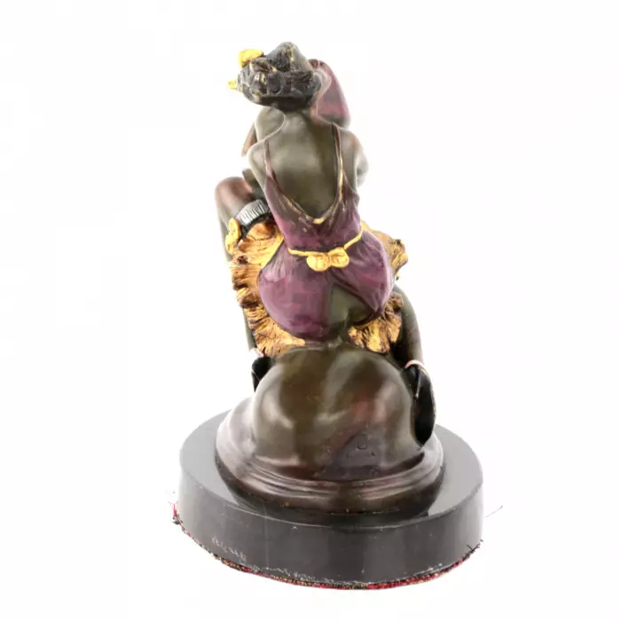 Sculpture erotique en bronze. 