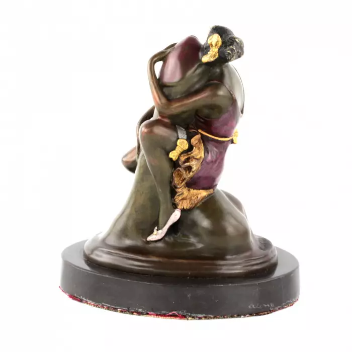 Sculpture erotique en bronze. 