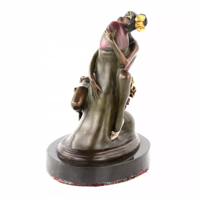 Sculpture erotique en bronze. 