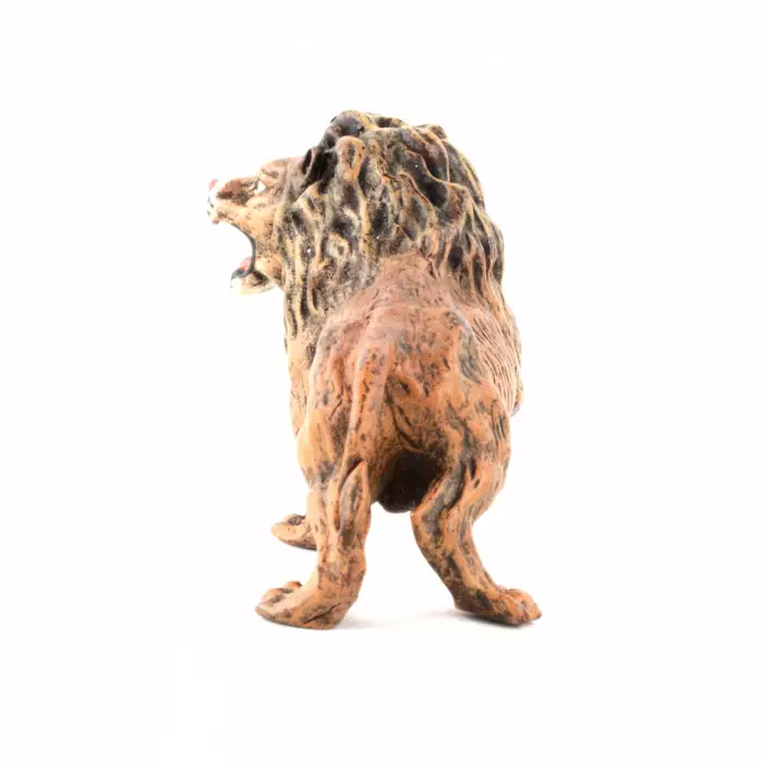 Miniature en bronze de Vienne Lion, usines Bergman. 