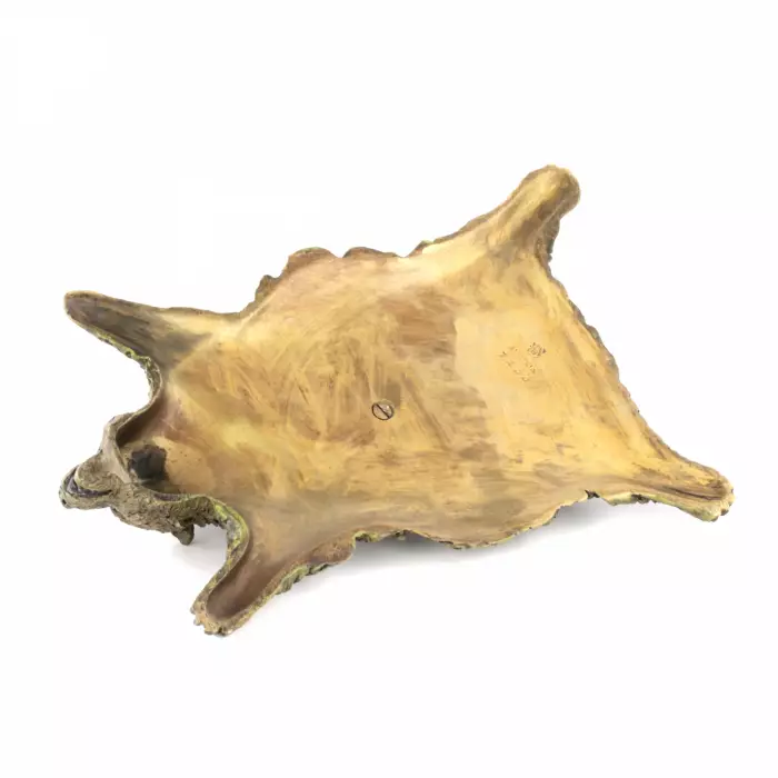 Vienna Bronze Nude in a Bears Skin. 