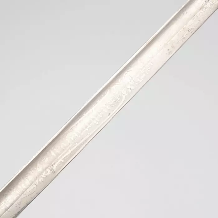 SABRE D`OFFICIER DE LA MARINE SUÉDOISE. MODÈLE 1876