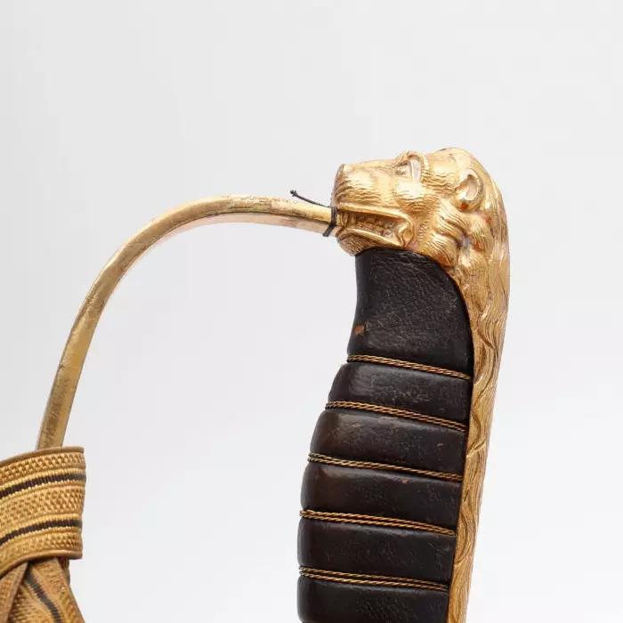 SABRE D`OFFICIER DE LA MARINE SUÉDOISE. MODÈLE 1876