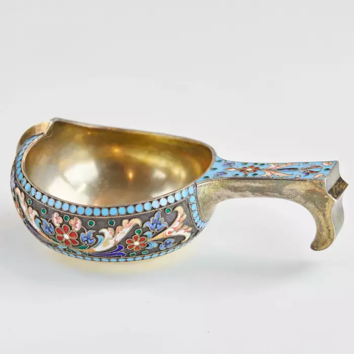 Russian silver kovsh