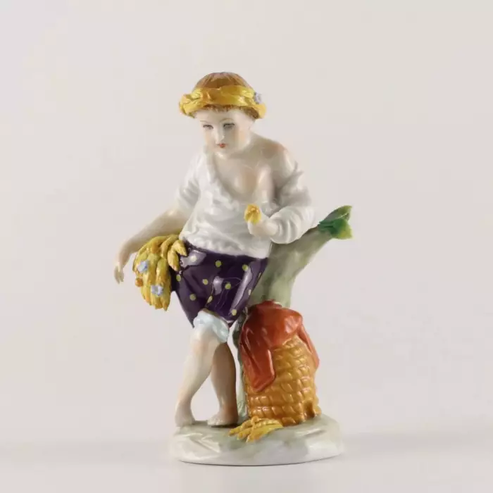 Porcelain figurine allegory Summer SITZENDORF 