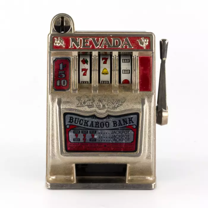Game machine.One-armed bandit. 