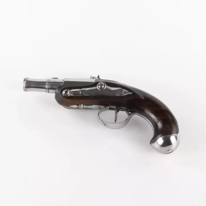 Pistolet à silex de poche. 