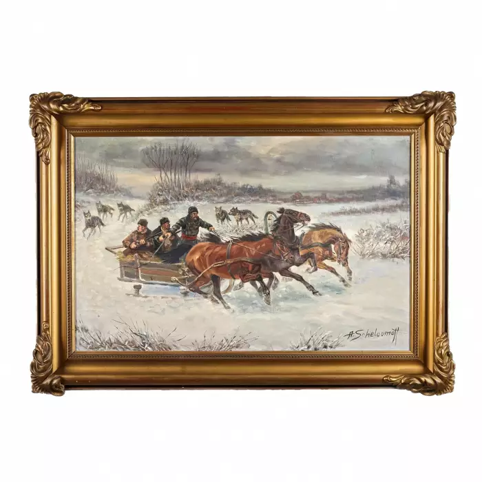 Afanasy Ivanovitch Chelomov. Troïka. 