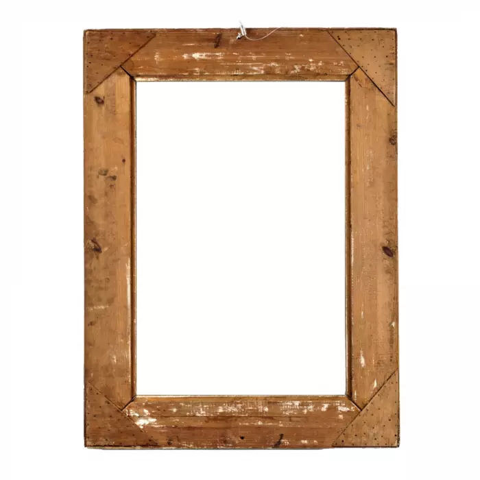 Cadre rectangulaire dore