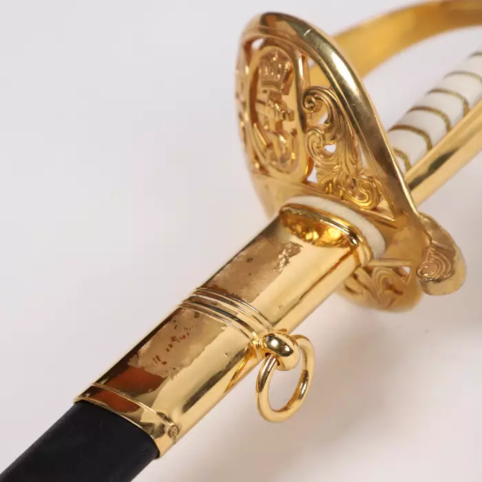 Sabre d`officier de la marine neerlandaise. 