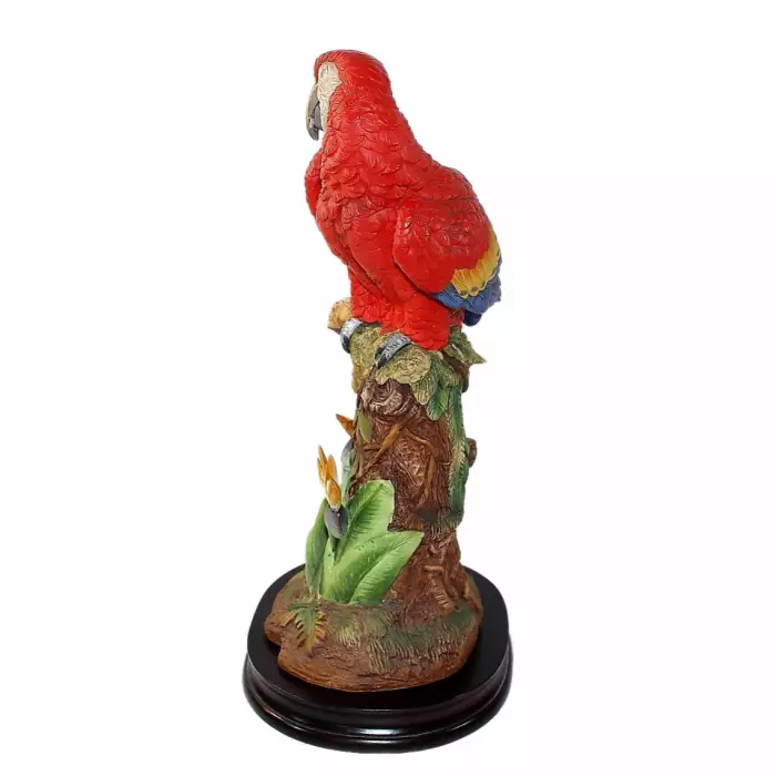 Porcelain parrot