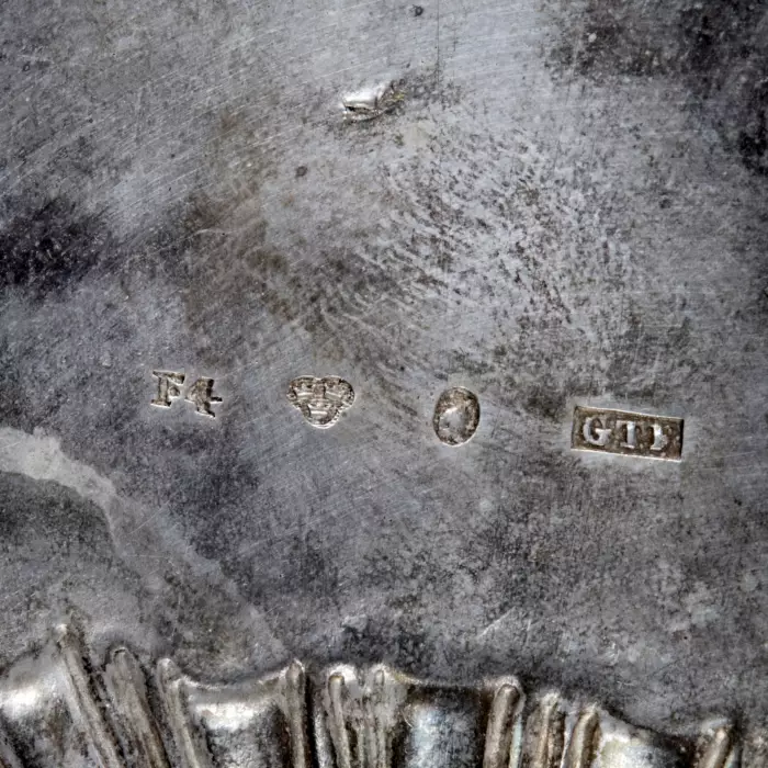 Silver rusks of 1836. Gustav Theodor Folker, Stockholm, 1836 