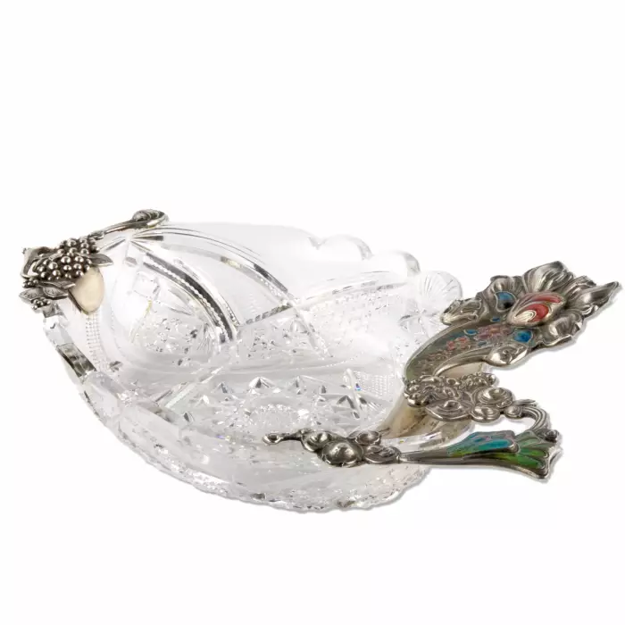 Biscuit Cristal Moderne en argent Nemirov-Kolodkin. 