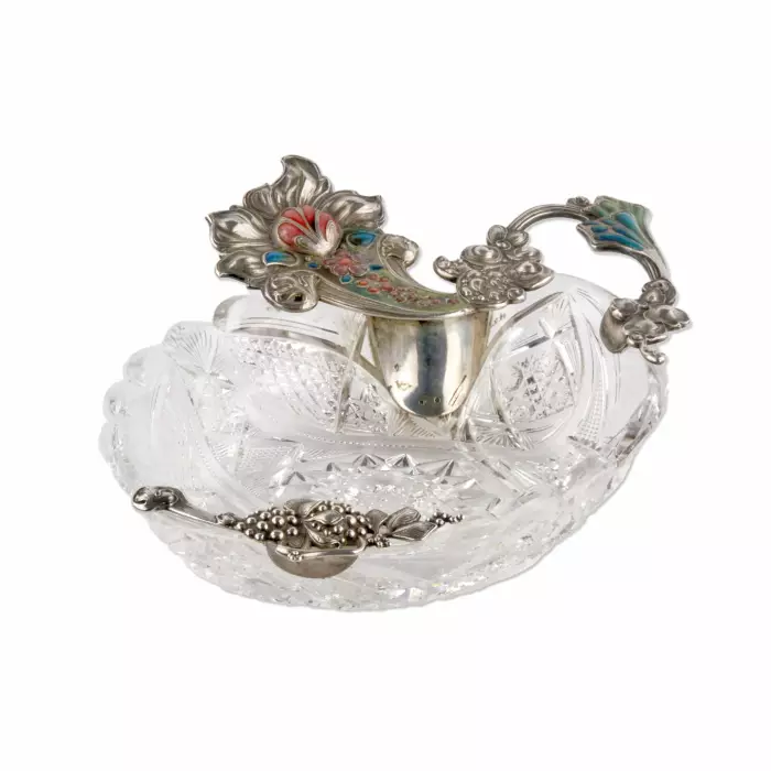 Biscuit Cristal Moderne en argent Nemirov-Kolodkin. 