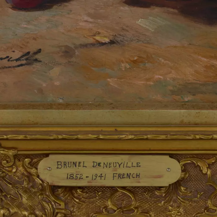 Brunel De Neuyille. Уютный Натюрморт с ягодами.