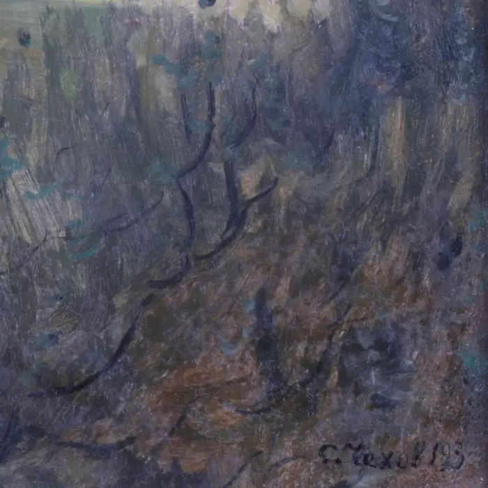 Sergei Mikhailovich Chekhov. Tarusa. 1936 g. 