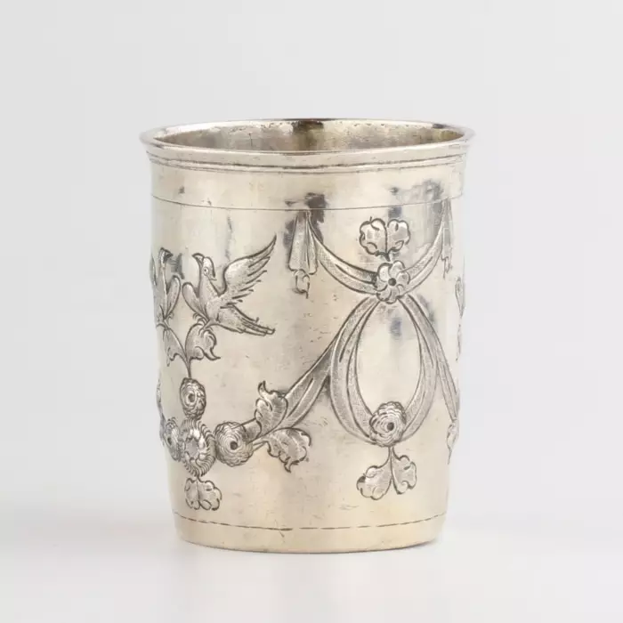 Русская серебряная стопка. 1791г.