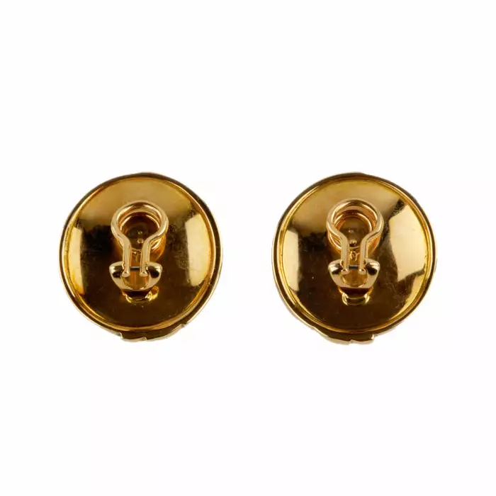 Clip-on earrings with sapphires. Türler, Switzerland 