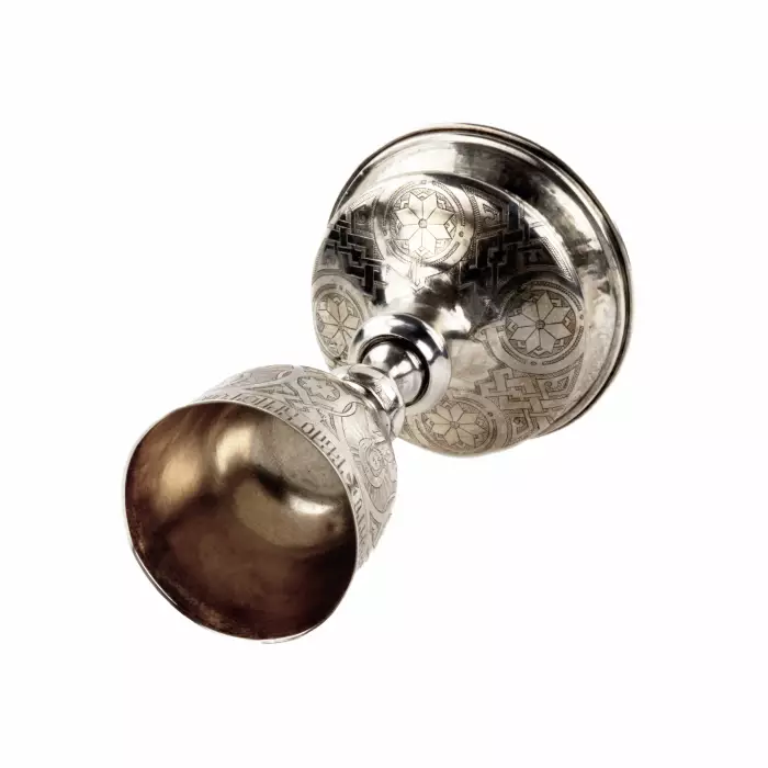 Calice russe en argent. 