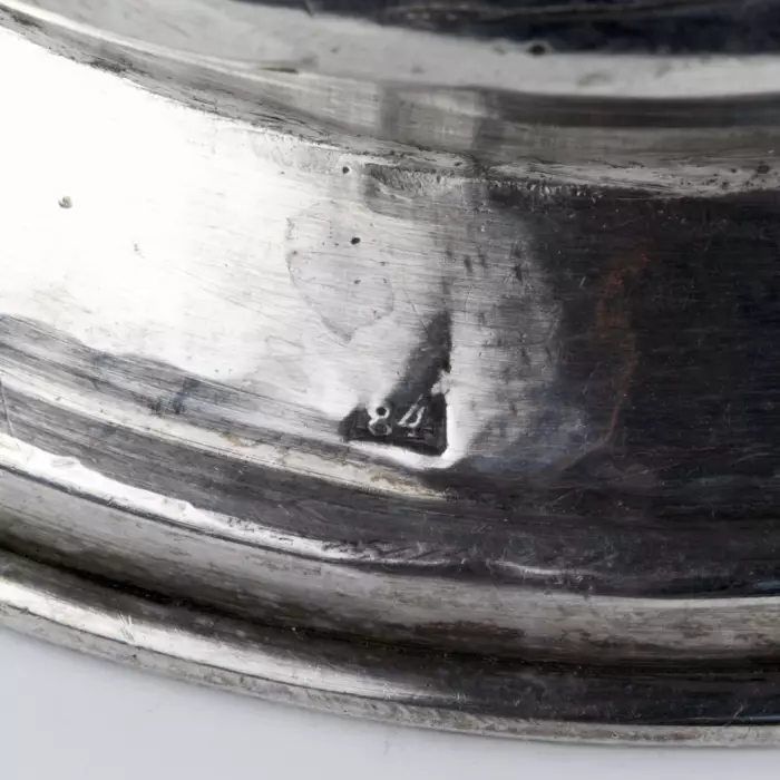 Calice russe en argent. 