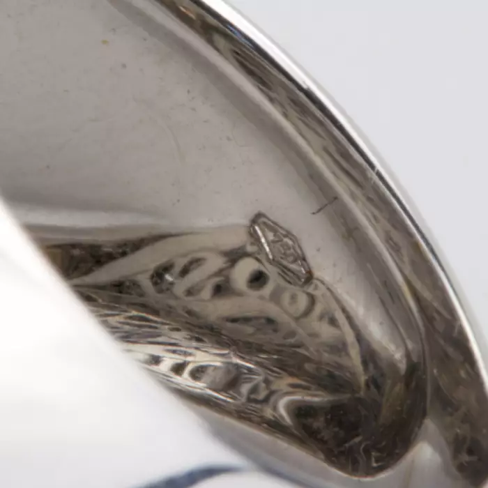 Giorgio Visconti gold cocktail ring with diamonds. 