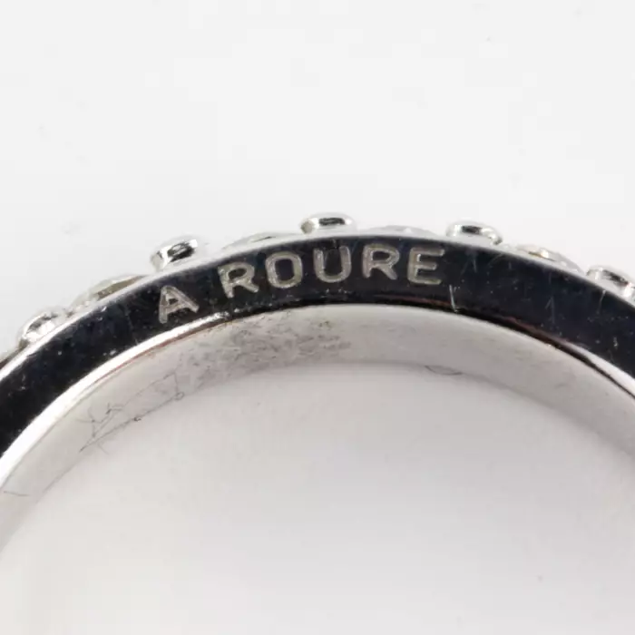 Bague en or avec diamants. Gassan. 