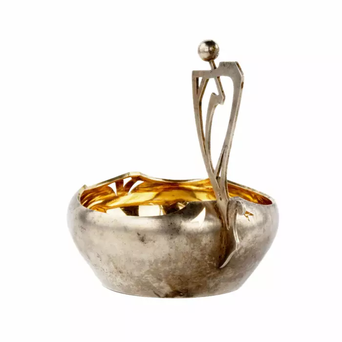Kovsh bucket in the style of Russian Art Nouveau. 