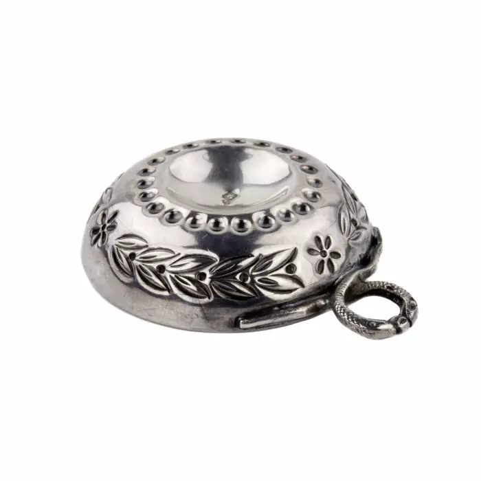 SILVER TASTEVIN (SOMMELIER’S WINE-TASTING CUP) BY MARC PARROD. DIJON, FRANCE, 1903–1944
