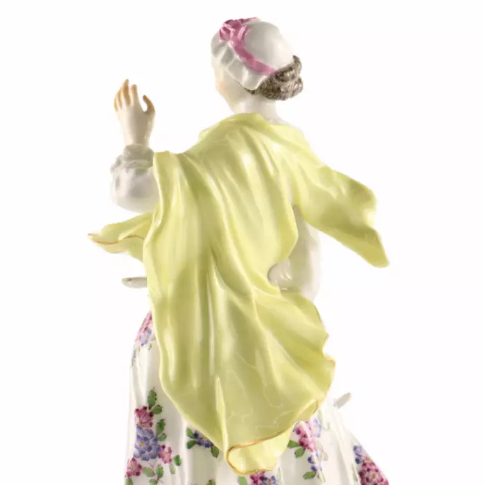 A porcelain figurine Shepherdess 