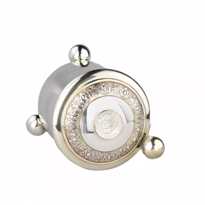 Silver beer mug  cup.