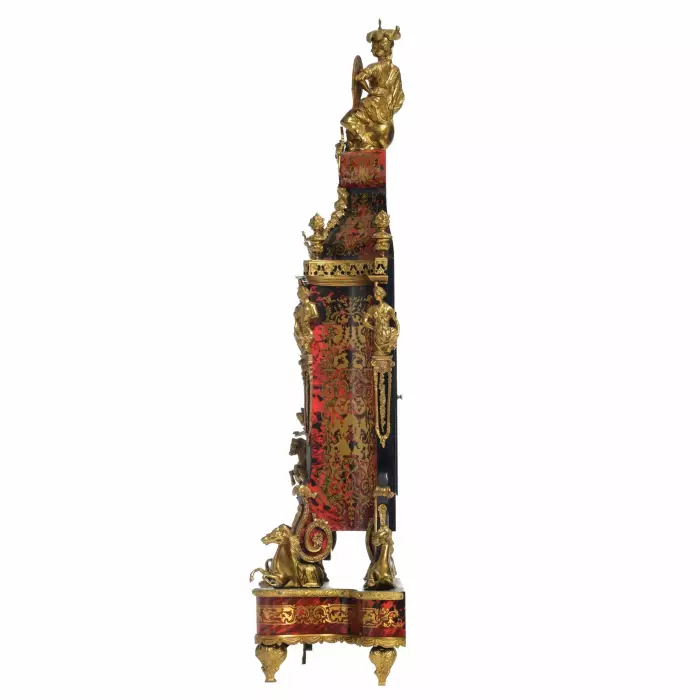 Великолепный часовой гарнитур в стиле Boulle.