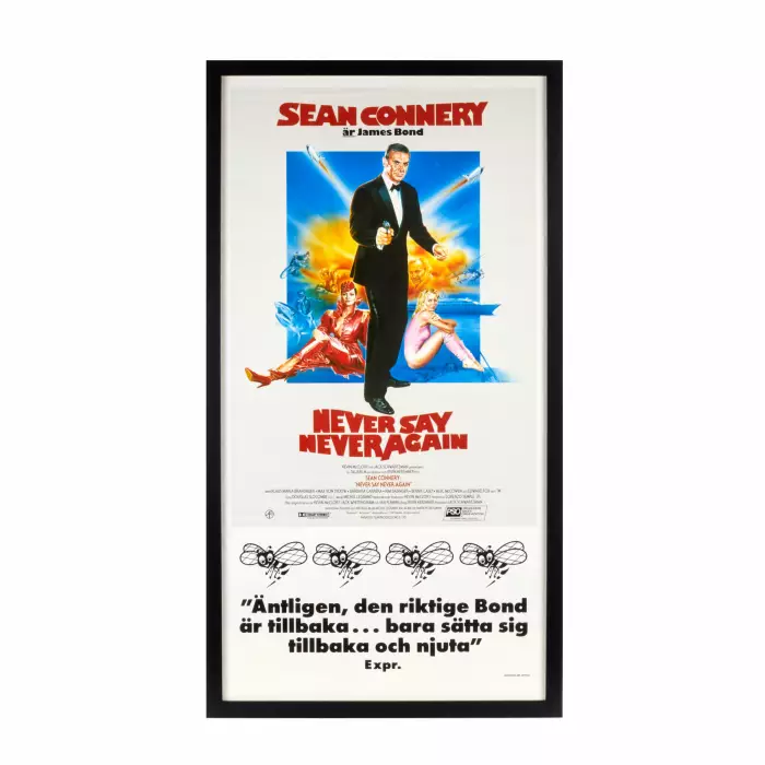 Collection d`affiches pour les films de James Bond. Annees 1970 