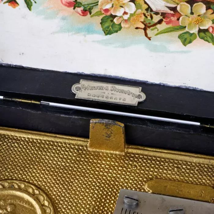 Music box POLYPHON. Petersen & Steenstrup. Copenhagen. 