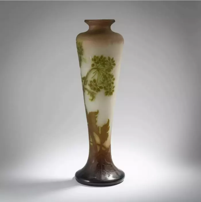 Émile Galle. Vase. Nancy Debut XXe siècle. 