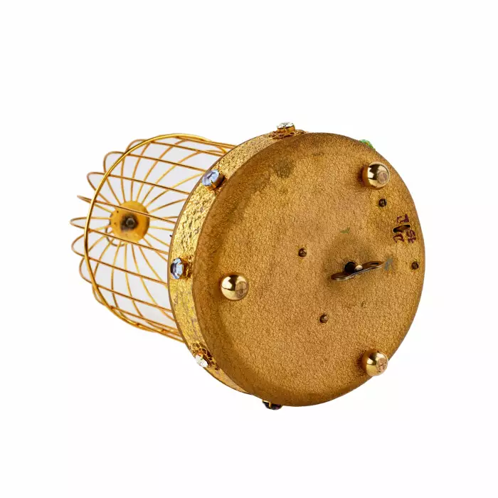 Boîte à musique - Oiseau en cage. 