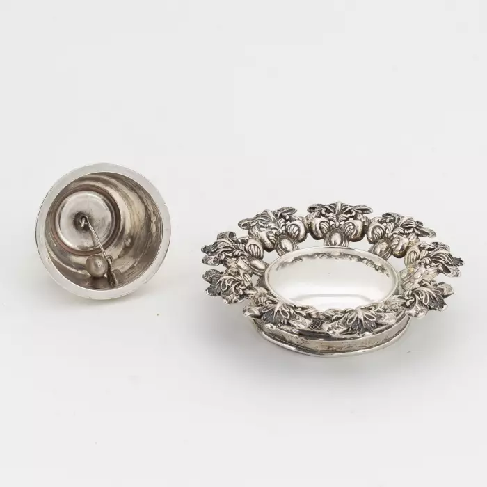 Silver calling bell with stand. Vienna 1830 