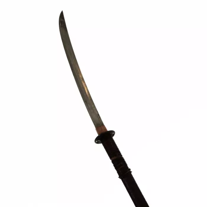Japanese traditional Naginata spear, Shinshinto period, 1781-1876. 
